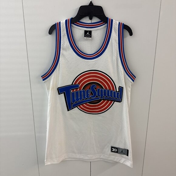 RARE VTG Air Jordan Tune Squad Space Jam Jersey 20th Anniversary Size Medium C4